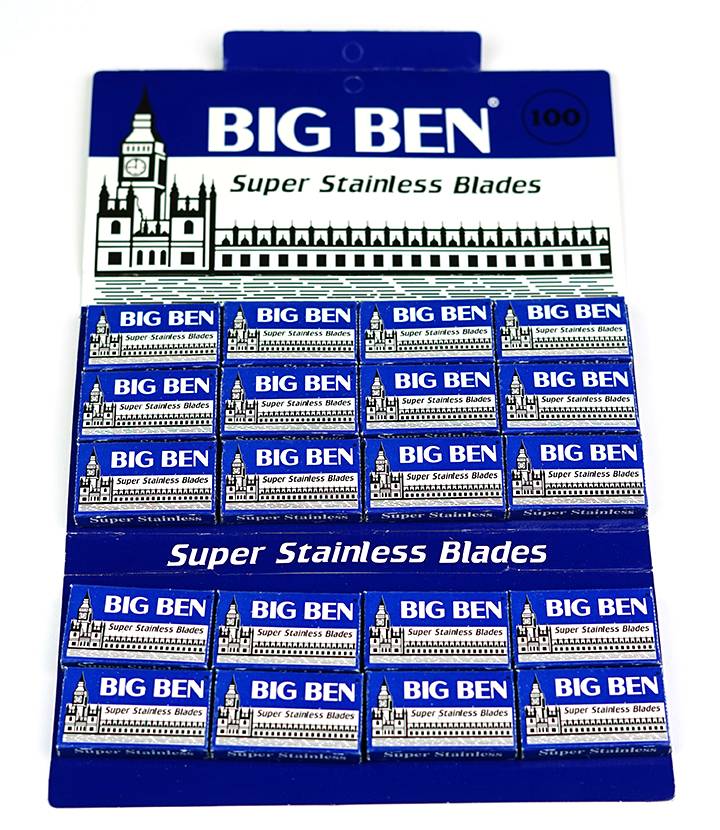Big Ben Super Stainless Double Edge Blades - 100 stuks
