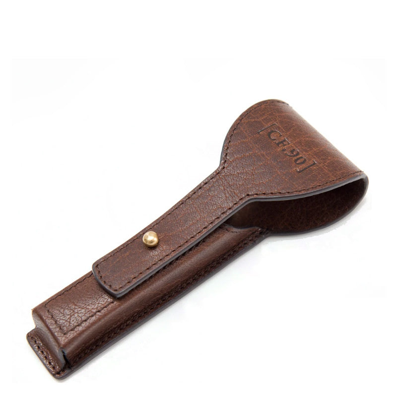 Captain Fawcett Handgefertigtes Leder-Rasieretui