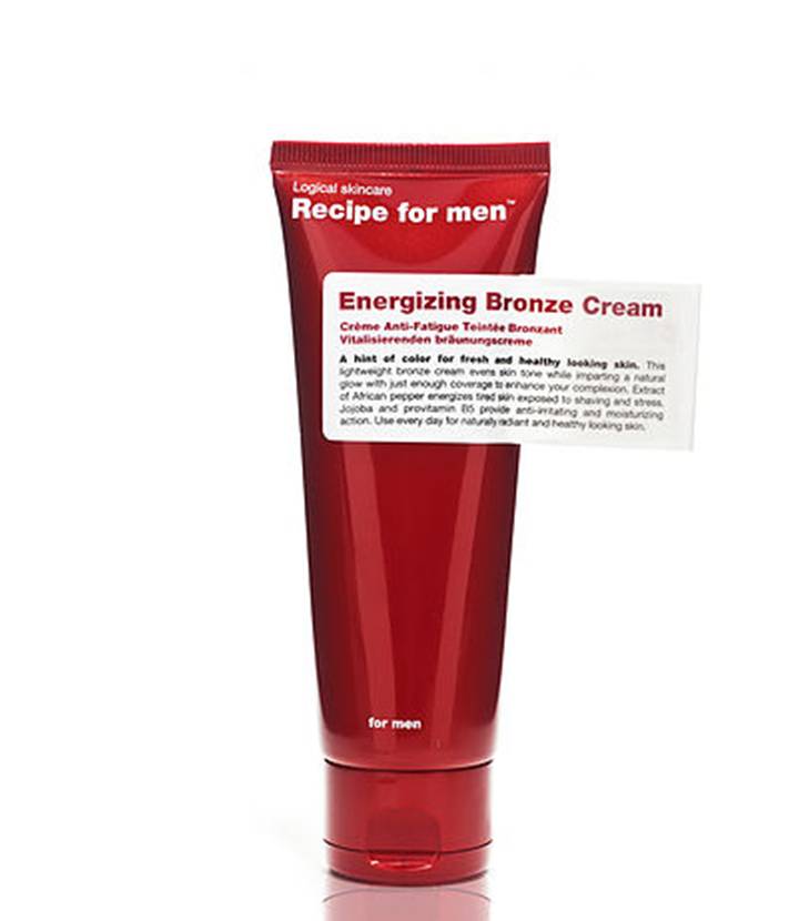 Recipe for Men Belebende Bronze Cream