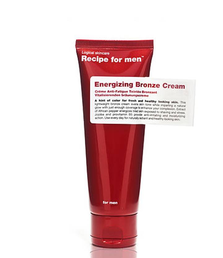 Recipe for Men Energizing Bronze Cream 