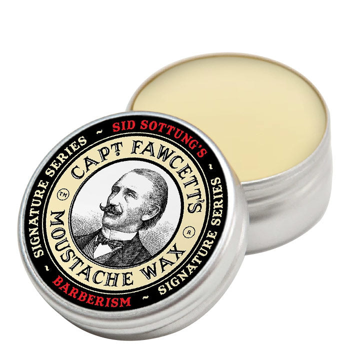 Captain Fawcett Schnurrbart Wachs – Barbierkunst