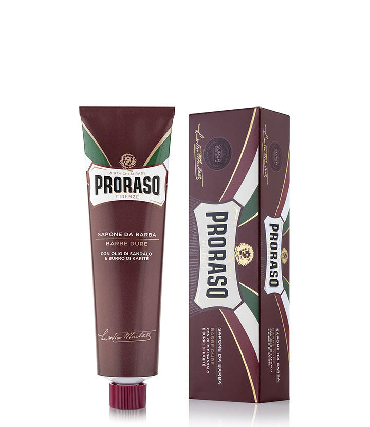 Proraso Rasieren Cream – Rotes Sandelholz & Karitebutter