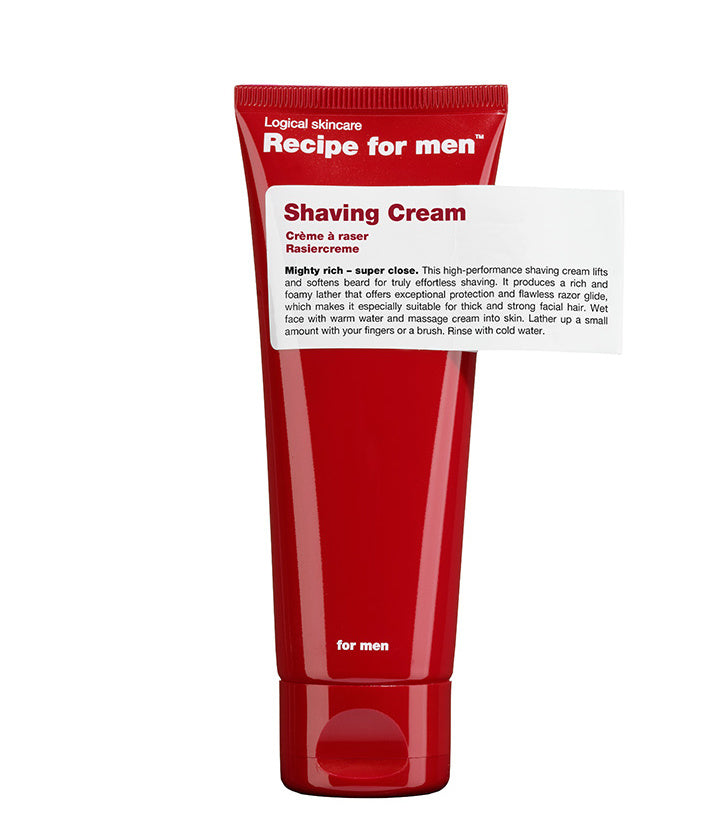 Recipe for Men Rasieren Cream