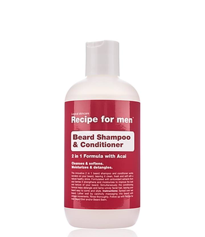 Recipe for Men Baard Shampoo & Conditioner 
