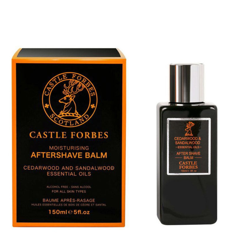 Castle Forbes Aftershave Balsam – Zeder & Sandelholz