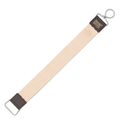 Bild von Hanging Razor Strop 189J – Double Sided – Juchten Leather/Linen
