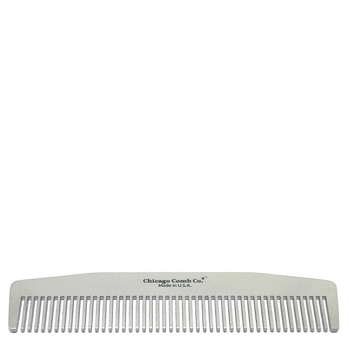 Chicago Comb Co. Haarkamm Modell Nr. 3 – Edelstahl