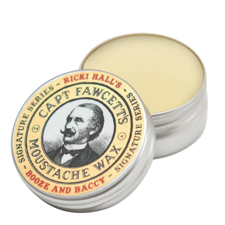 Captain Fawcett Schnurrbart Wachs – Ricki Hall Booze & Baccy