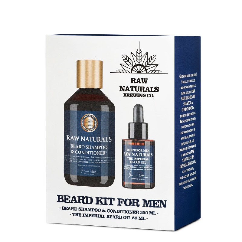 RAW Naturals Beard Kit for Men 