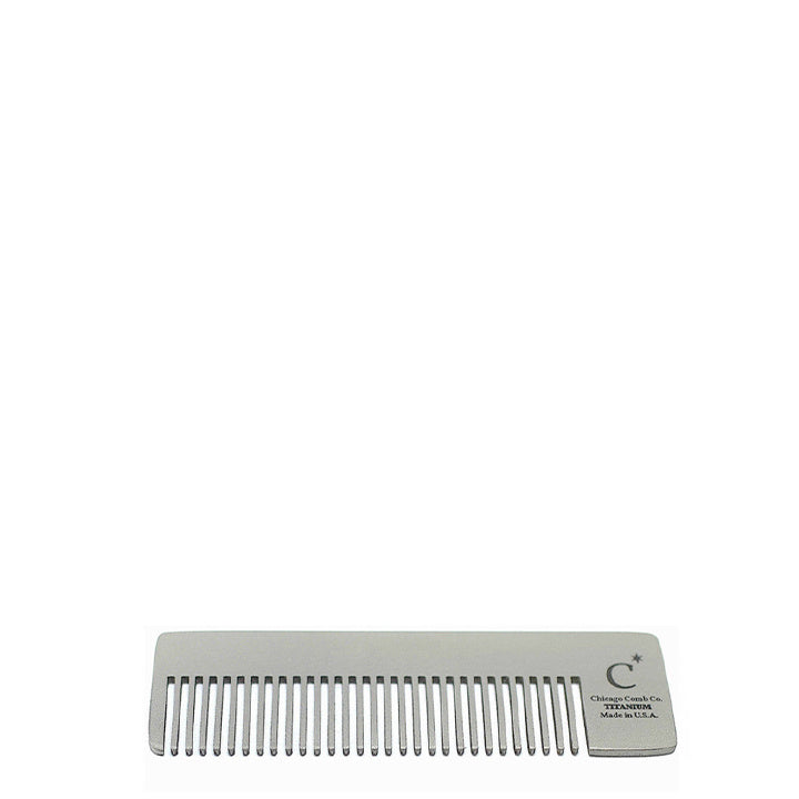 Chicago Comb Co. Hair Comb Model No. 4 – Titanium