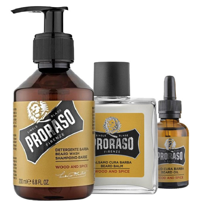 Proraso Bartpflege Set – Holz & Gewürz