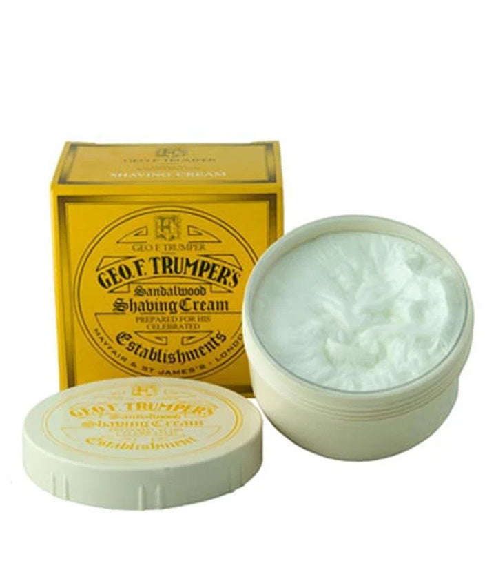 Geo F Trumper Rasieren Cream – Sandelholz