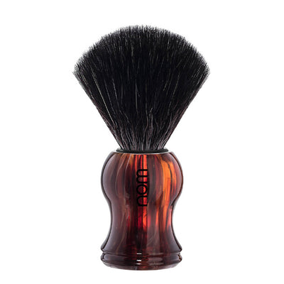 Bild von Shaving Brush Gustav – Havana – Black Fibre